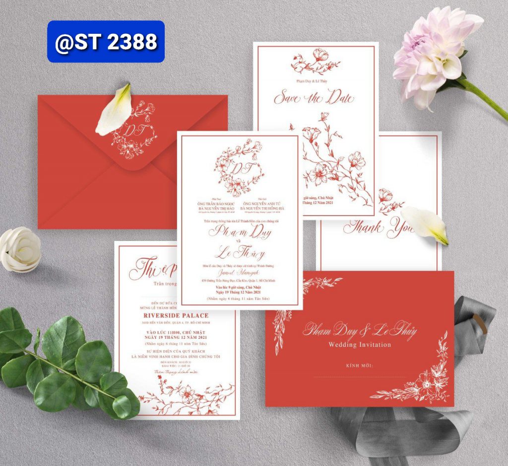 Thiệp cưới 2388