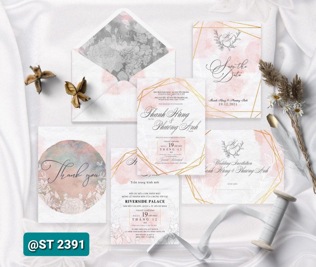 Thiệp cưới 2391