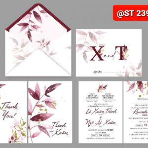 Thiệp cưới 2395
