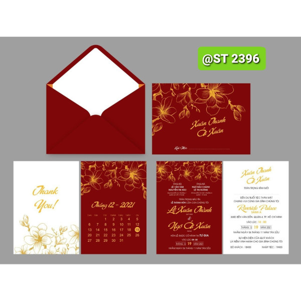 Thiệp cưới 2396
