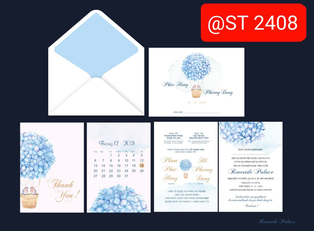 Thiệp cưới 2408
