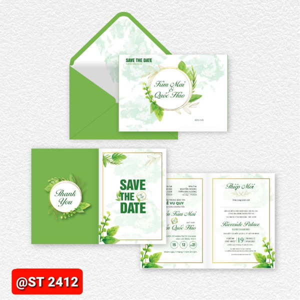 Thiệp cưới 2412