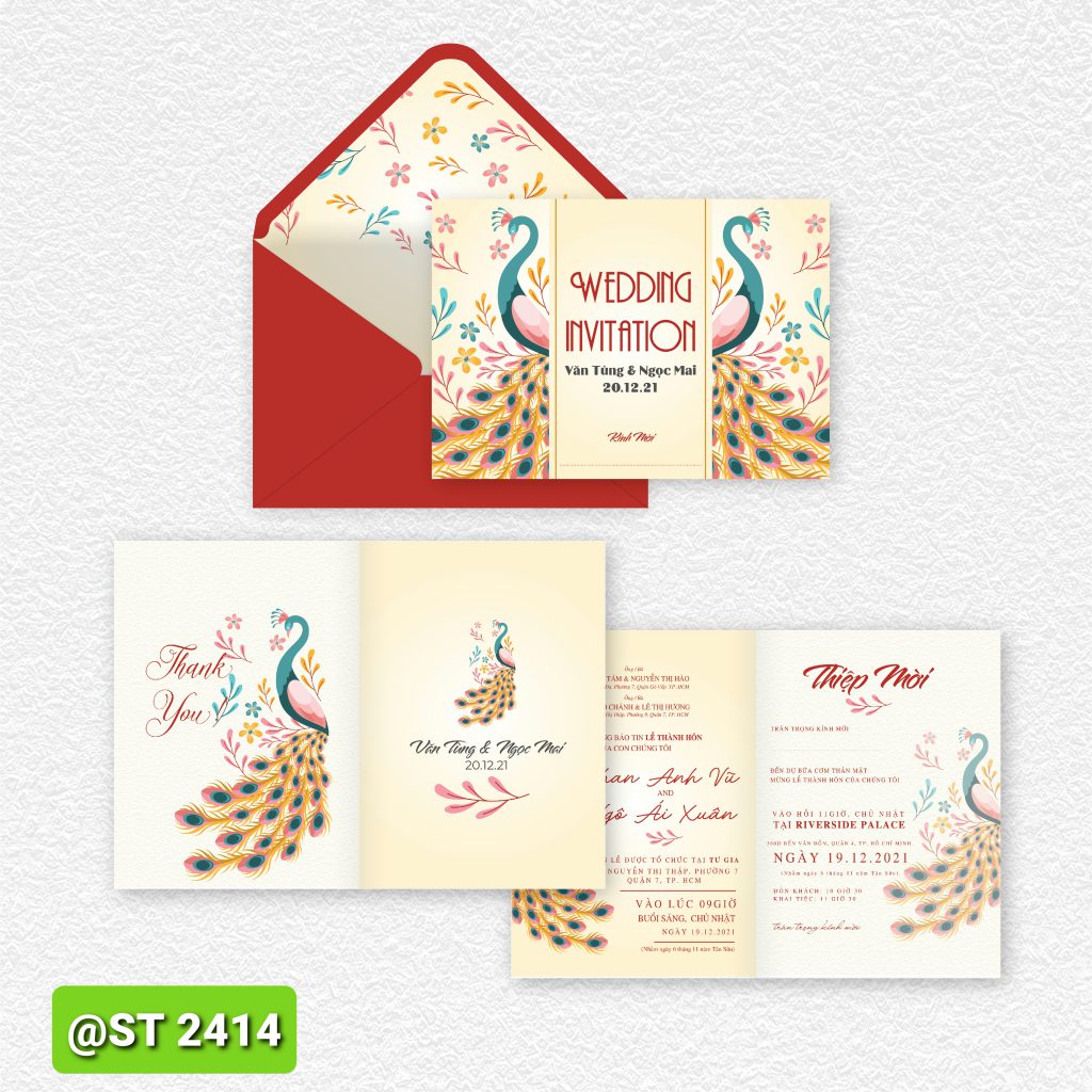 Thiệp cưới 2414