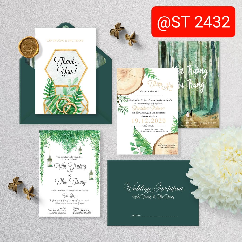 Thiệp cưới 2432