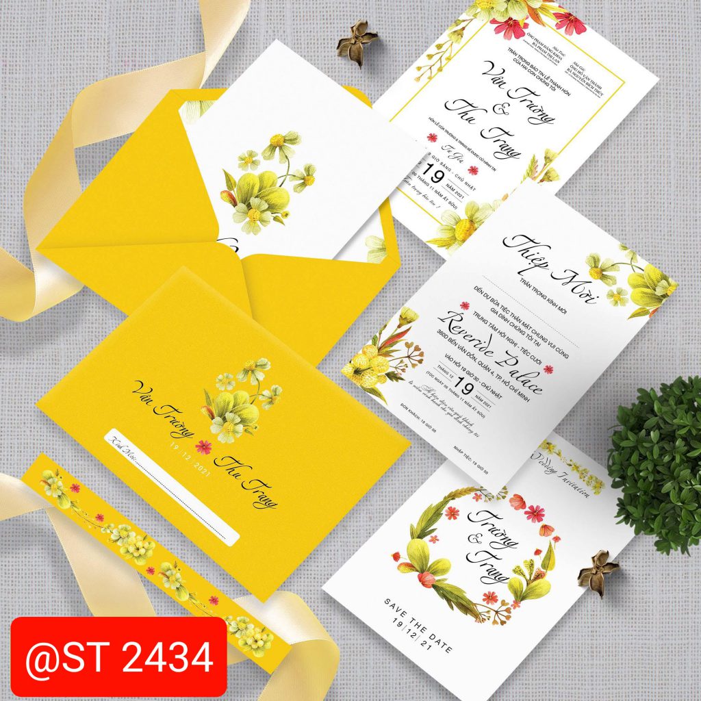 Thiệp cưới 2434