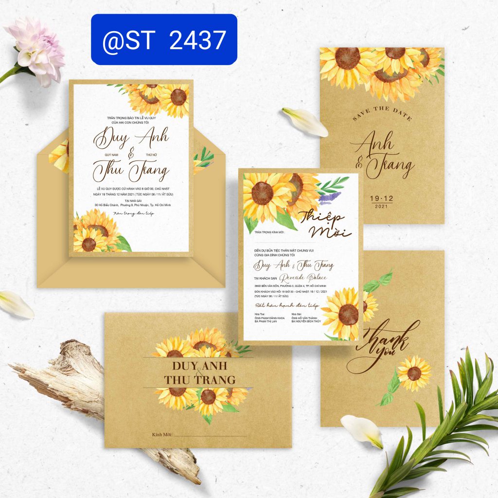 Thiệp cưới 2437