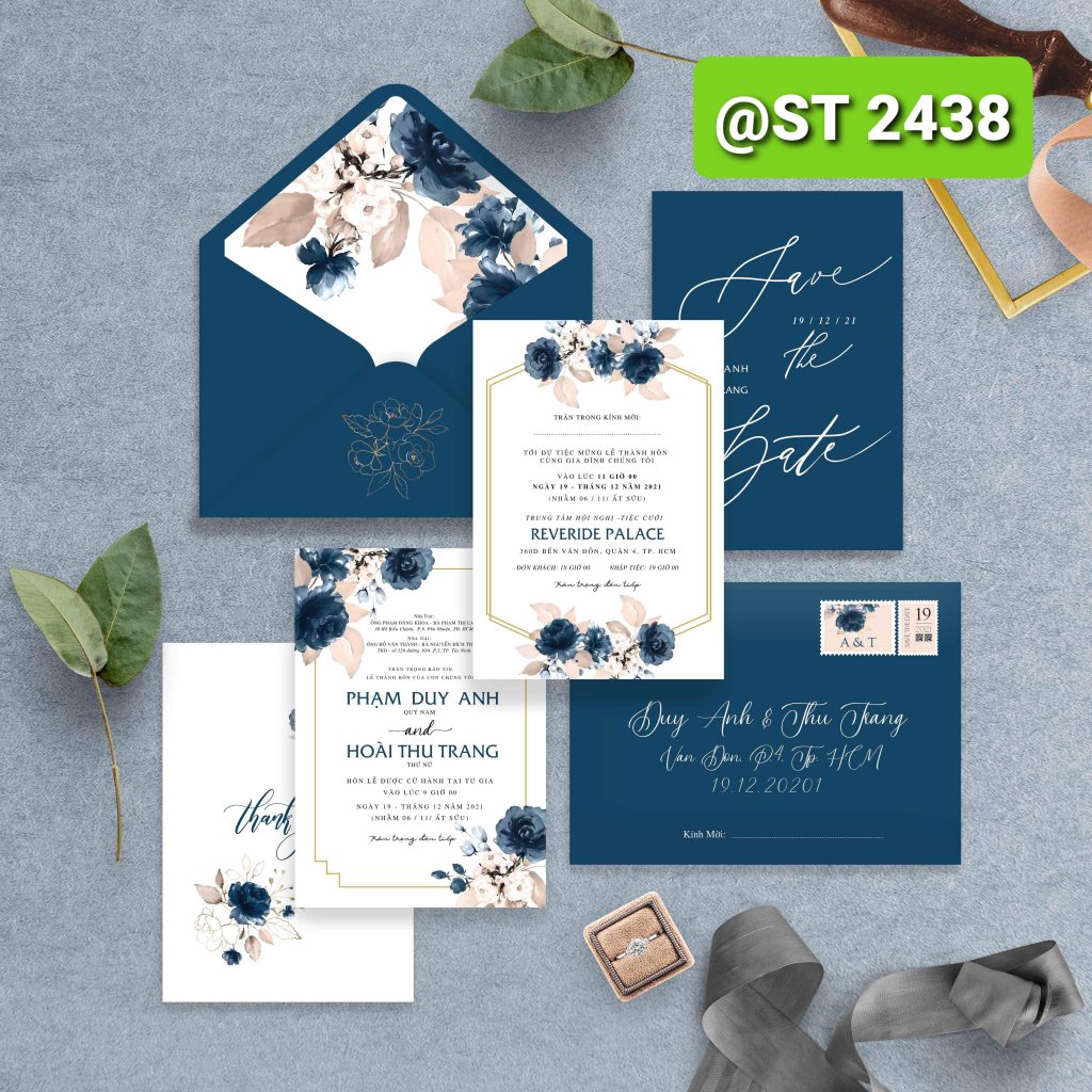 Thiệp cưới 2438