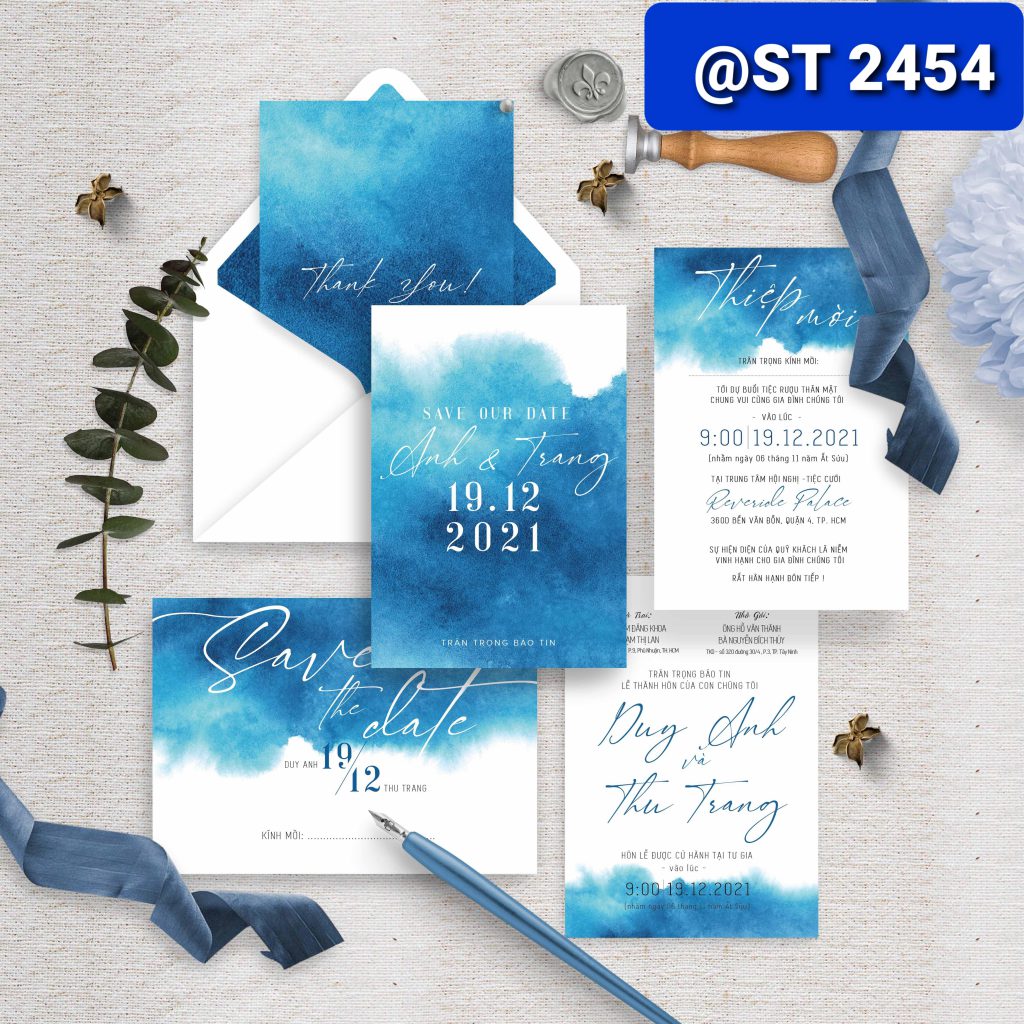 Thiệp cưới 2454