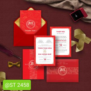 Thiệp cưới 2458