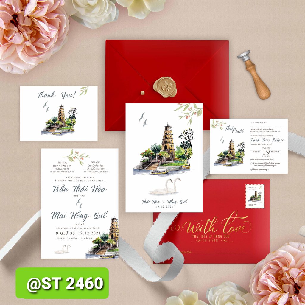Thiệp cưới 2460