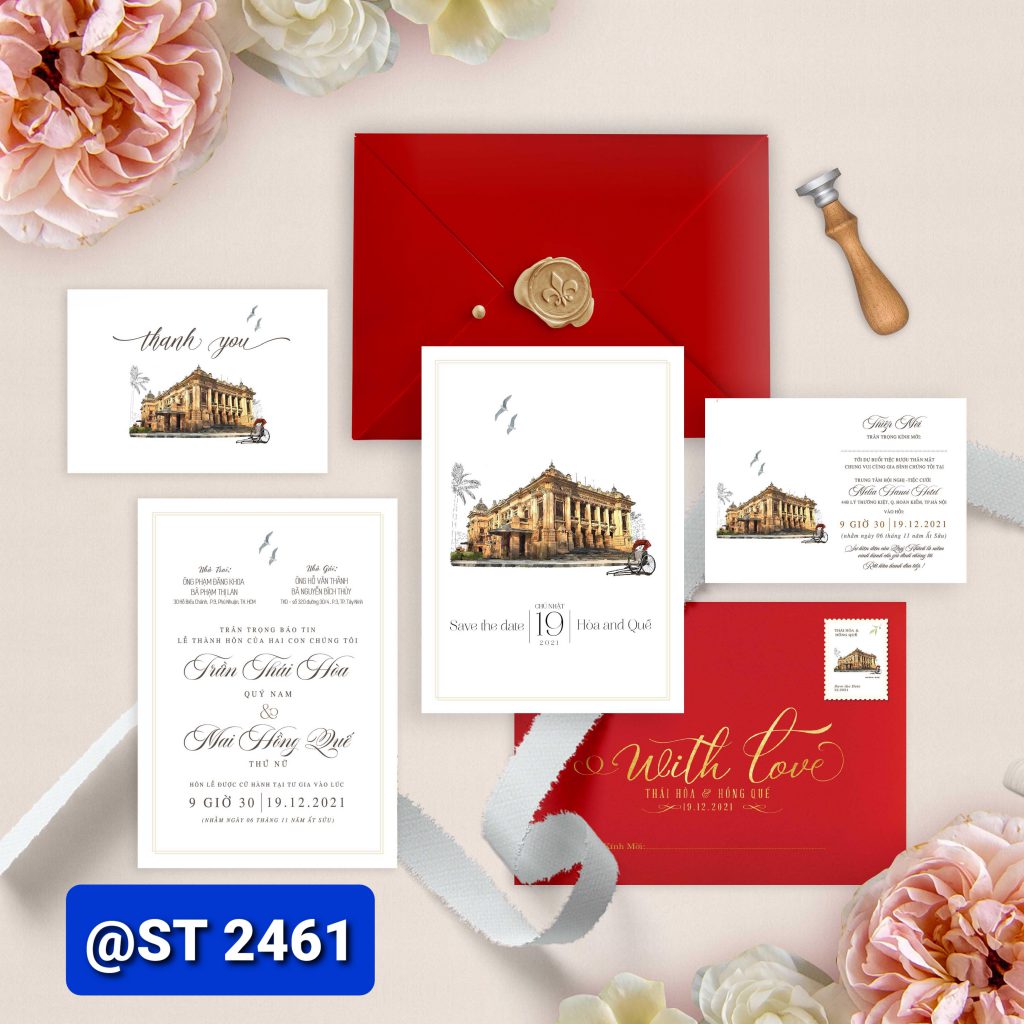 Thiệp cưới 2461