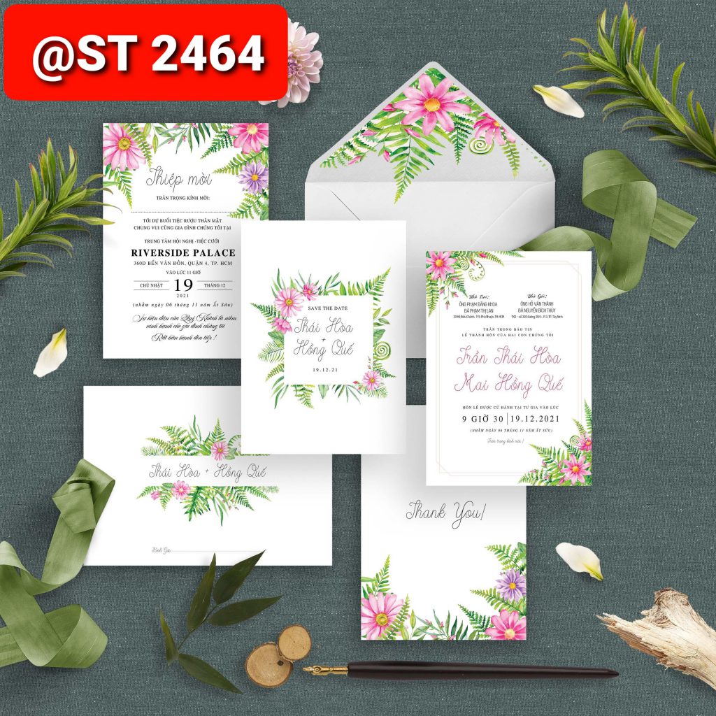 Thiệp cưới 2464