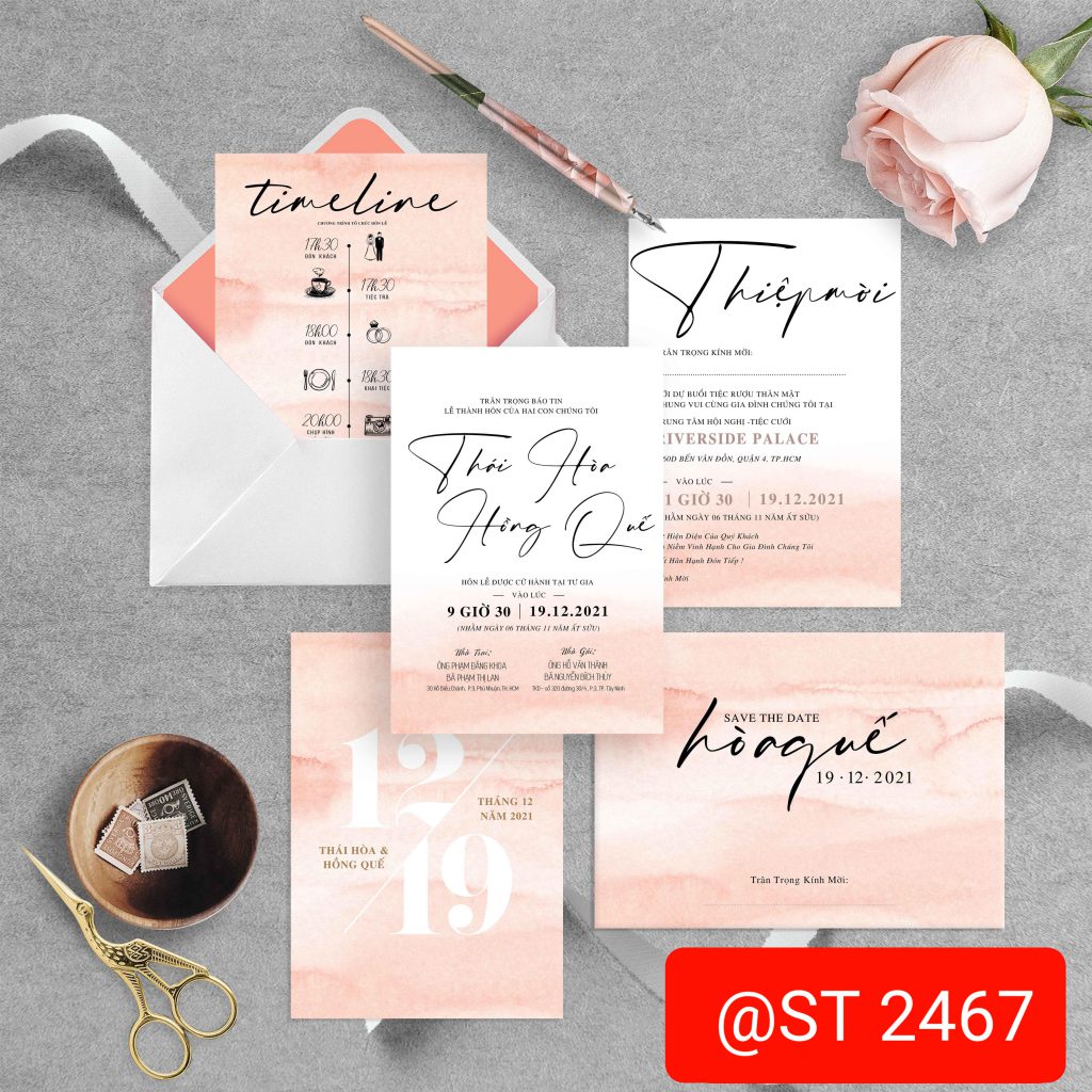 Thiệp cưới 2467