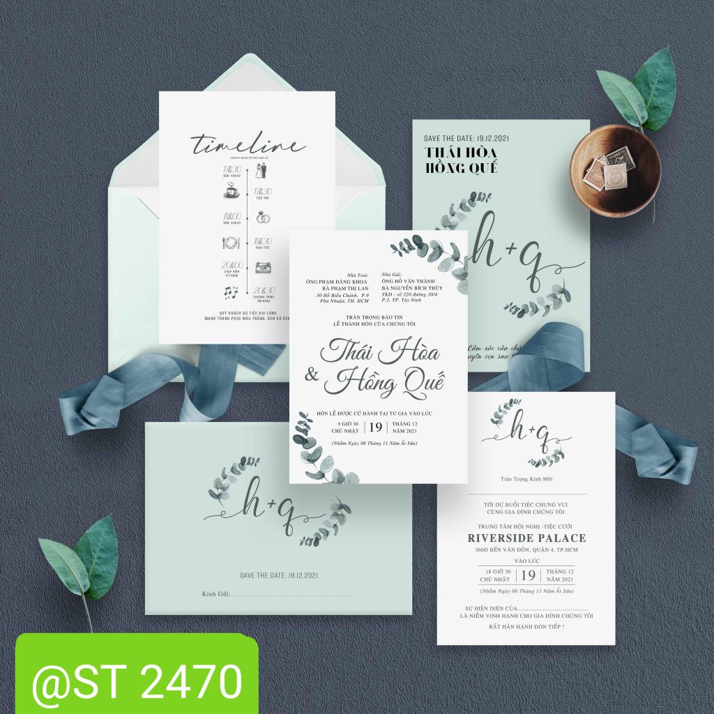 Thiệp cưới 2470