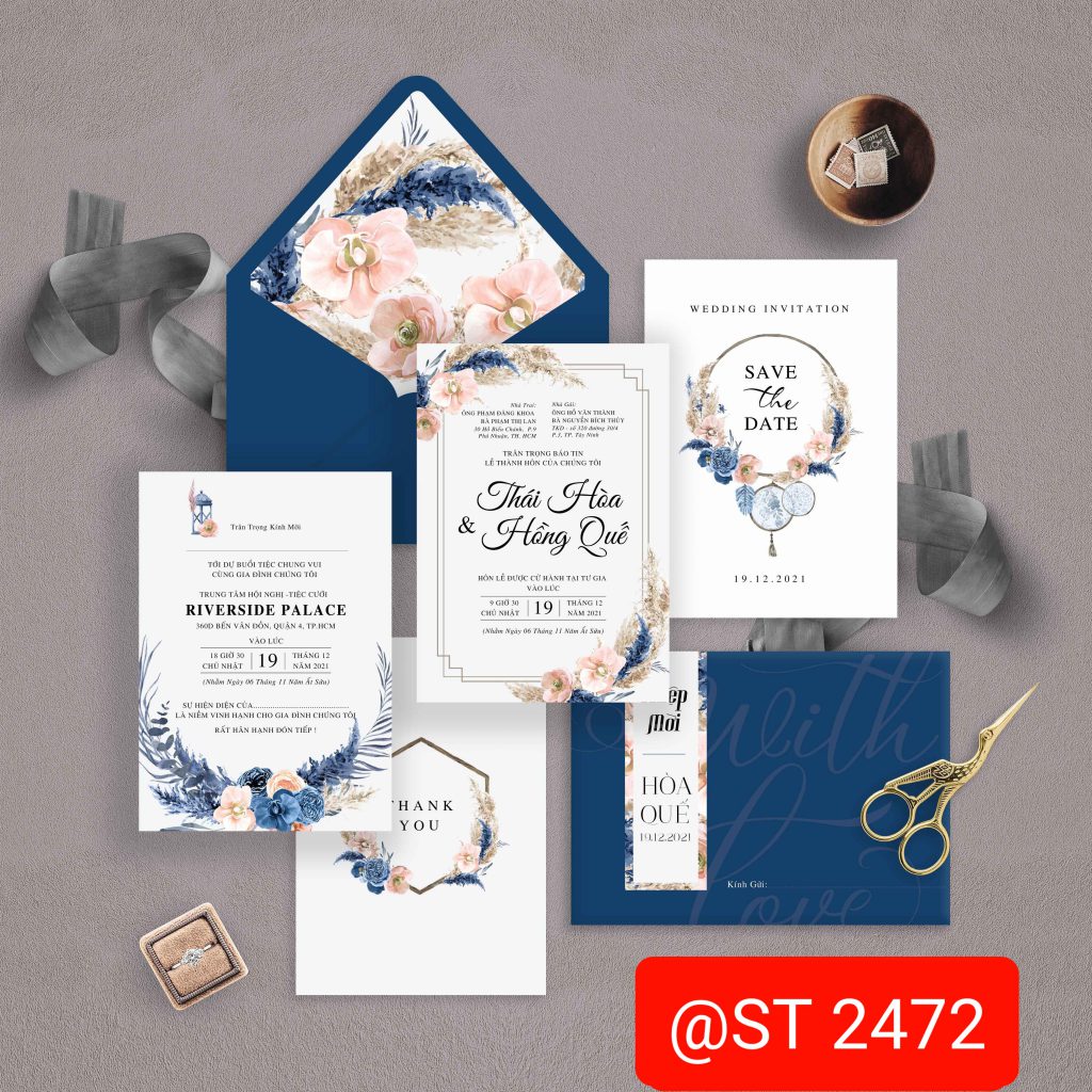 Thiệp cưới 2472