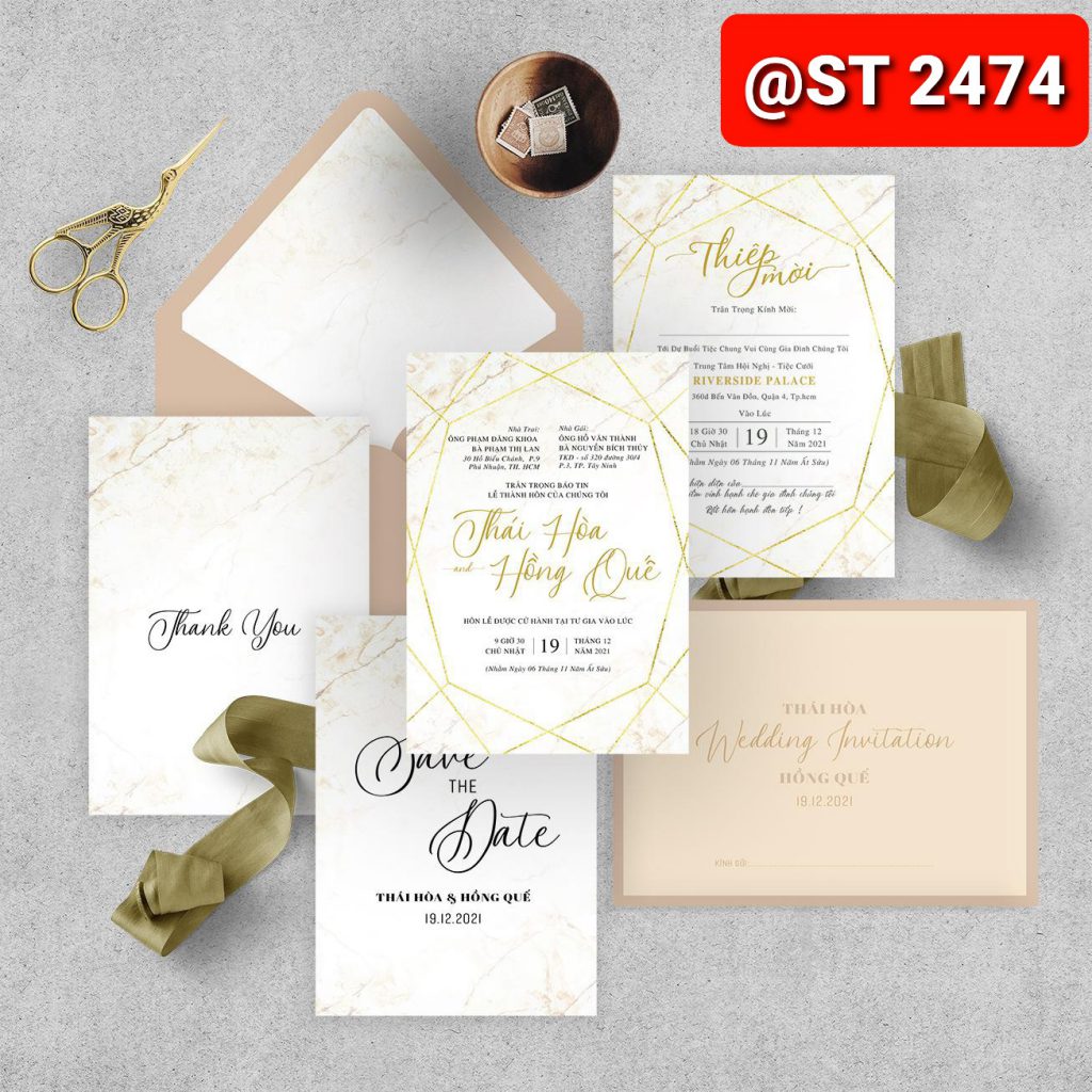 Thiệp cưới 2474