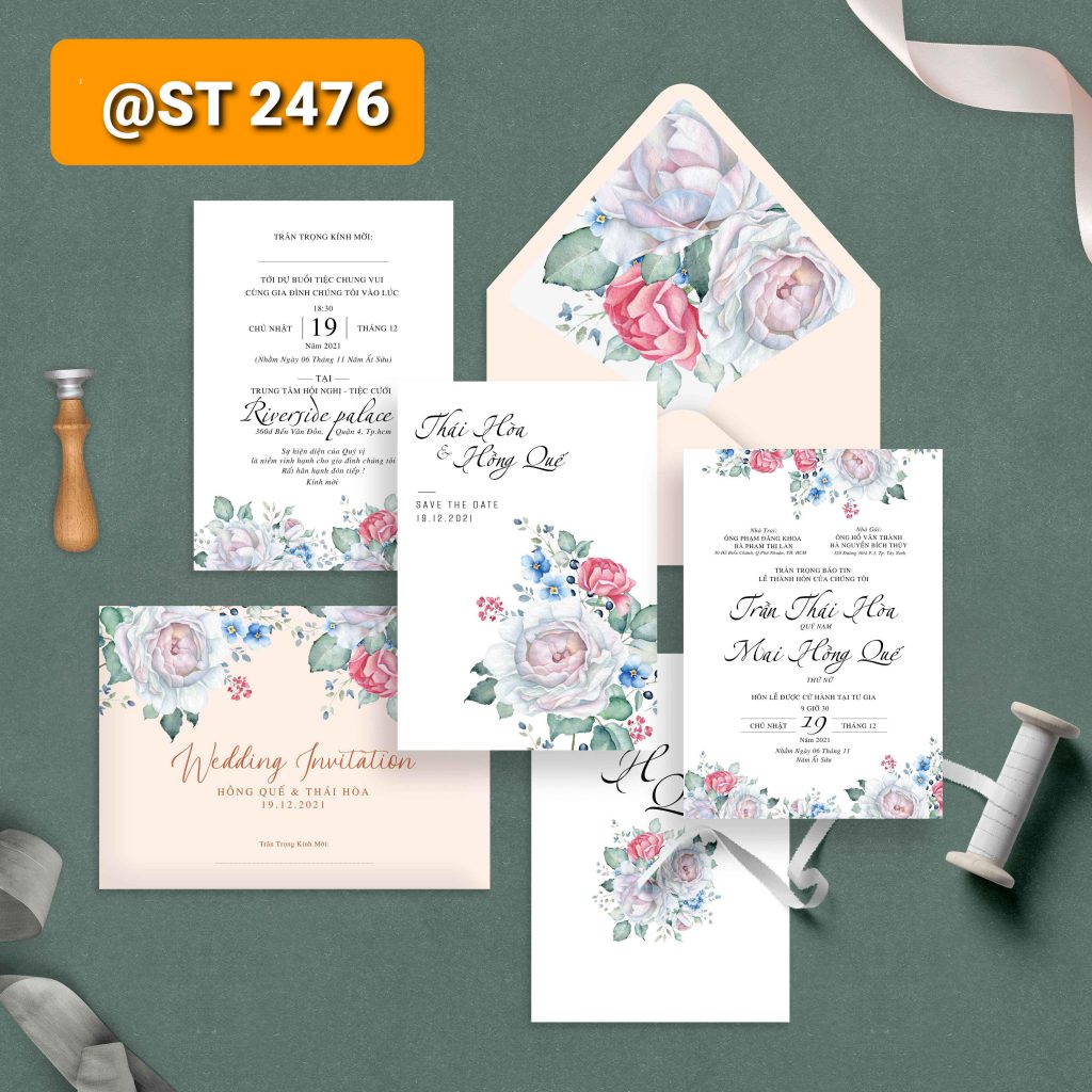Thiệp cưới 2476