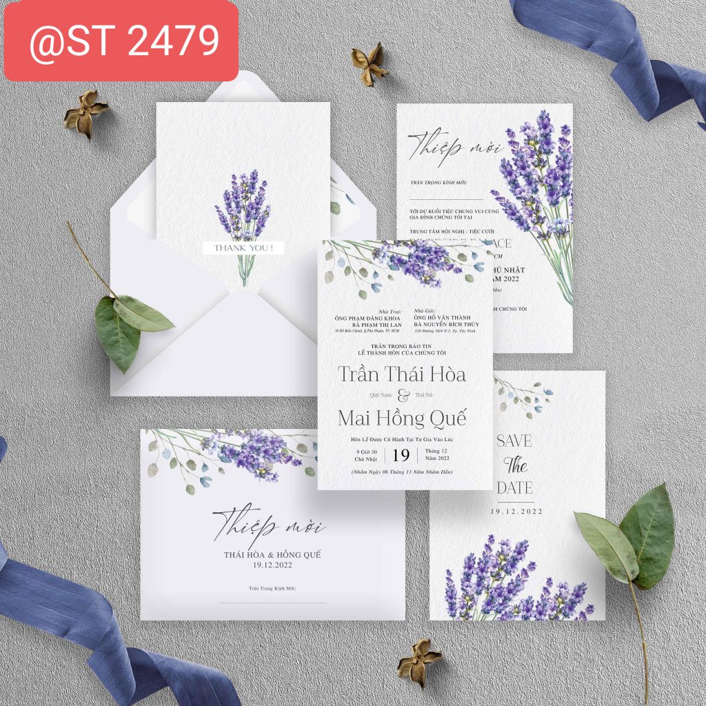 Thiệp cưới 2479