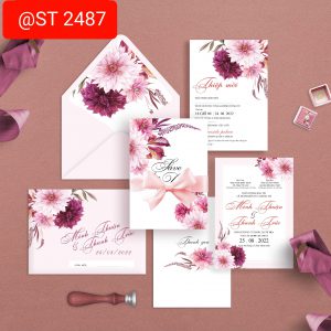 Thiệp cưới 2487