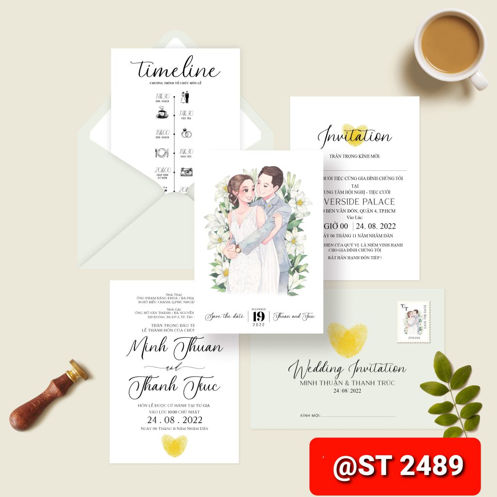 Thiệp cưới 2489