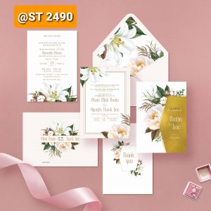 Thiệp cưới 2490