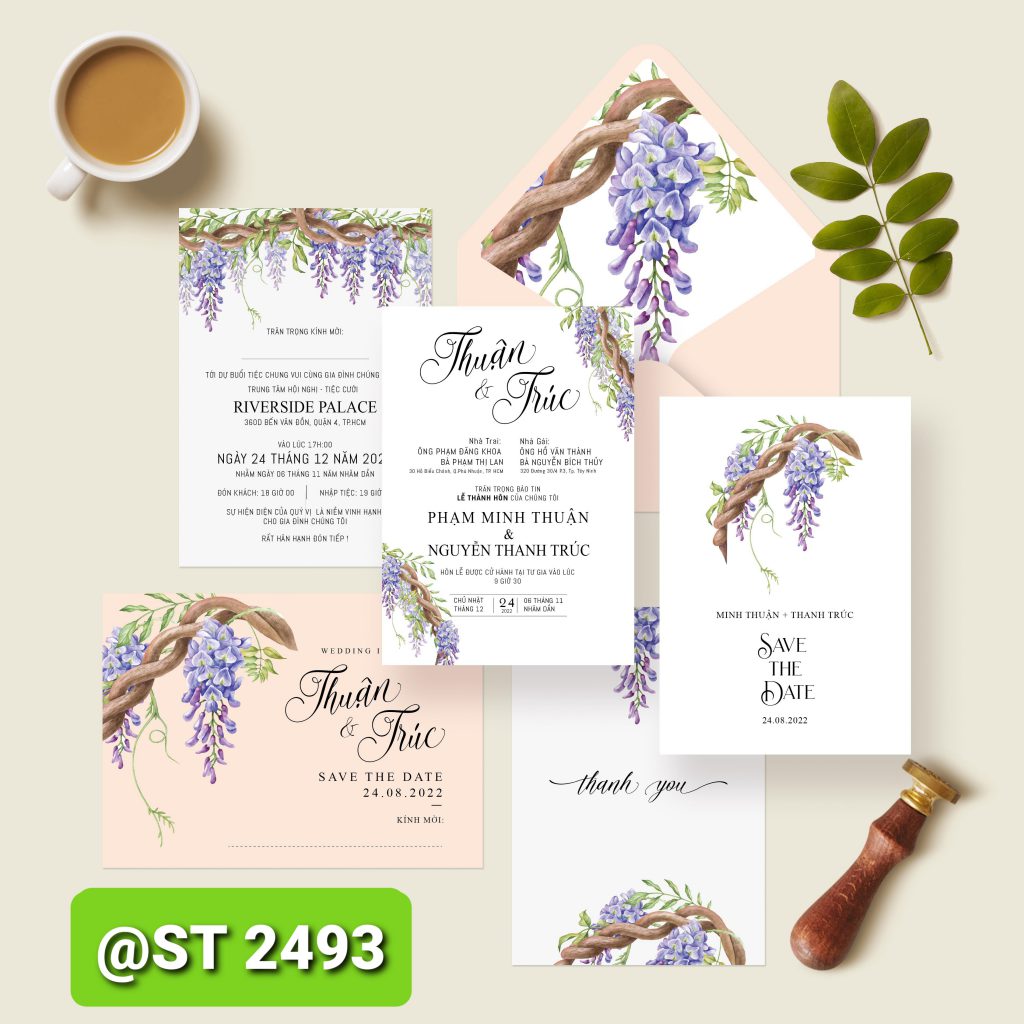 Thiệp cưới 2493