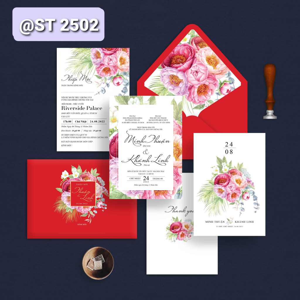 Thiệp cưới 2502