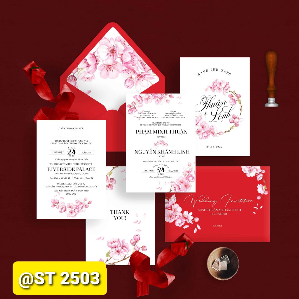 Thiệp cưới 2503
