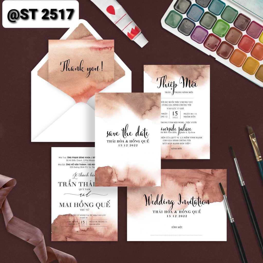 Thiệp cưới 2517