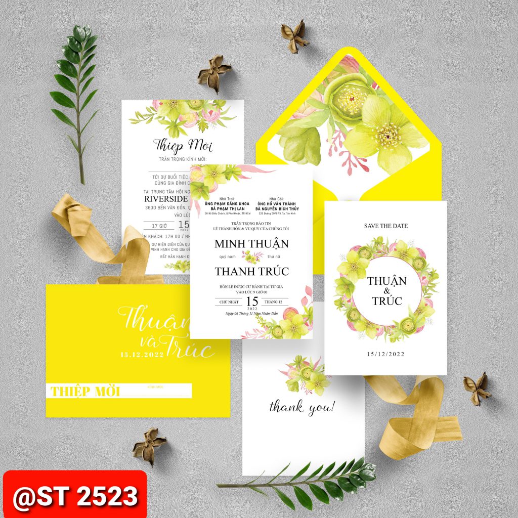 Thiệp cưới 2523