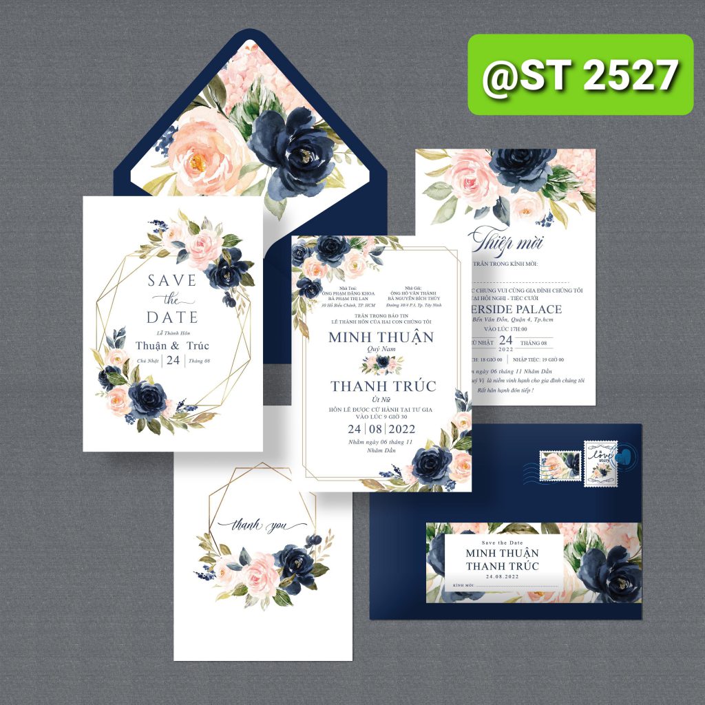 Thiệp cưới 2527