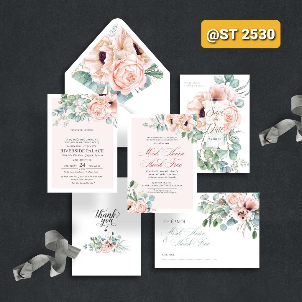 Thiệp cưới 2530