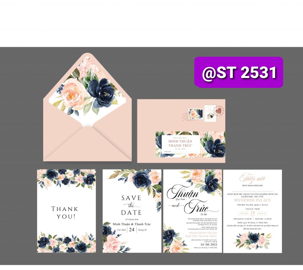 Thiệp cưới 2531