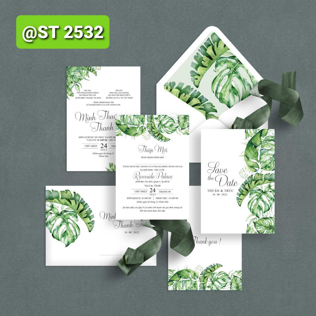Thiệp cưới 2532
