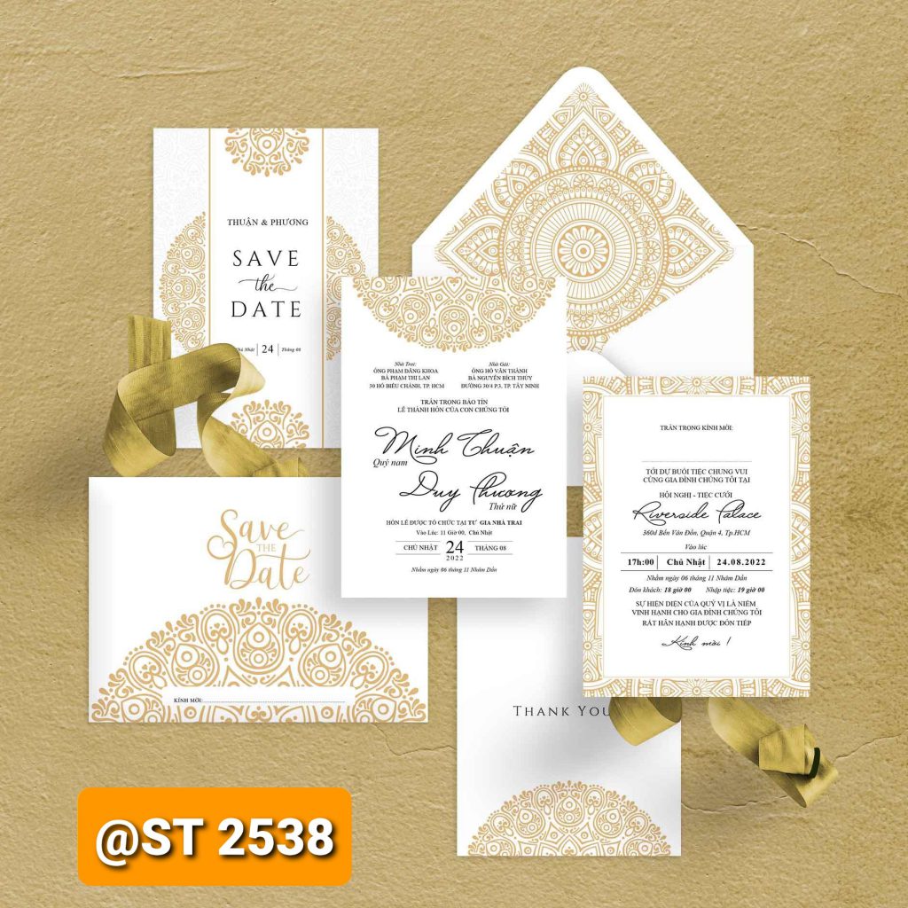 Thiệp cưới 2538