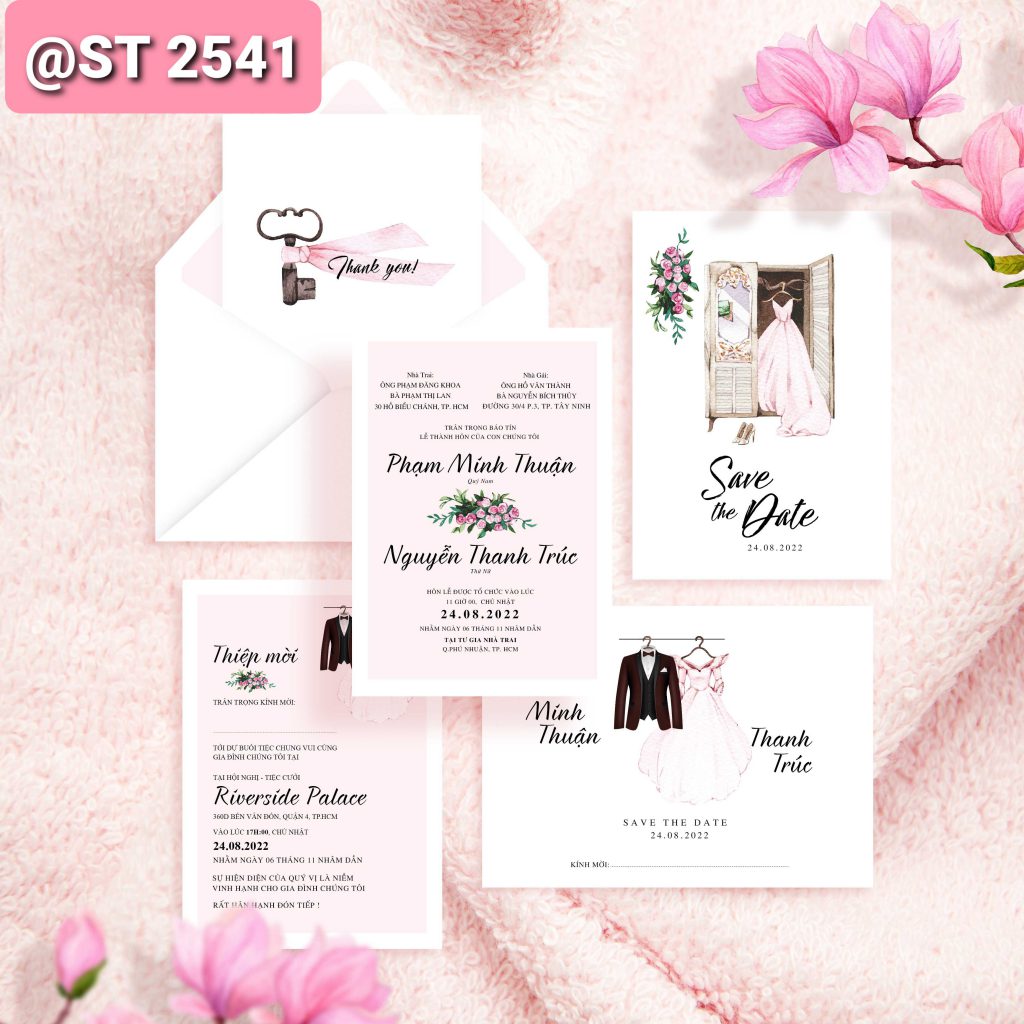 Thiệp cưới 2541