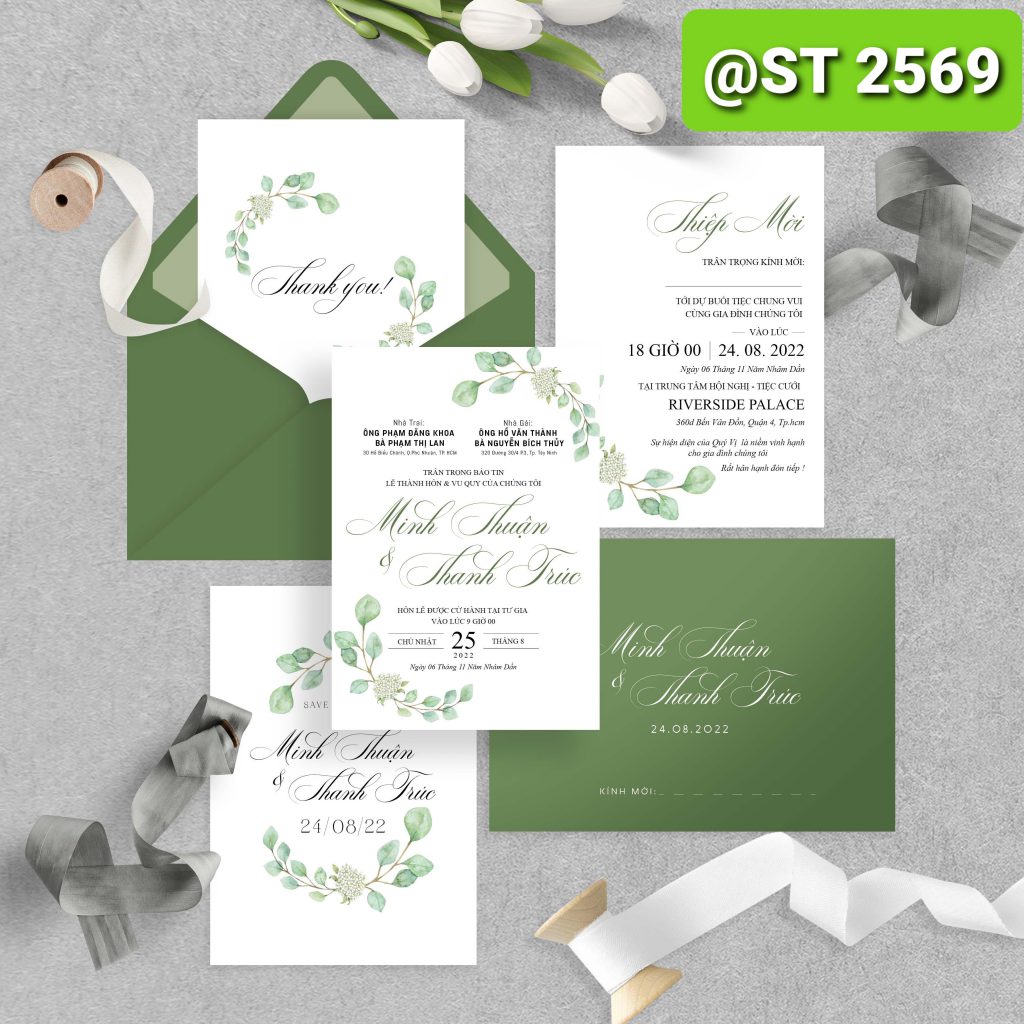 Thiệp cưới 2567