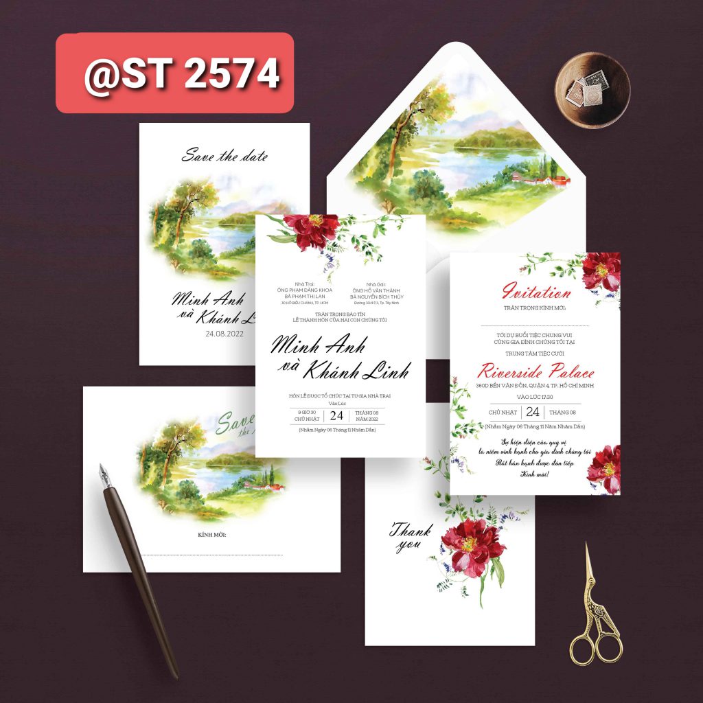 Thiệp cưới 2574