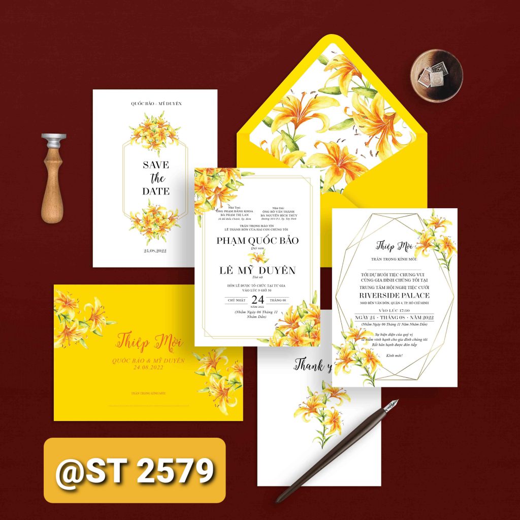 Thiệp cưới 2579