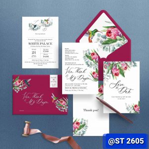 Thiệp cưới 2605