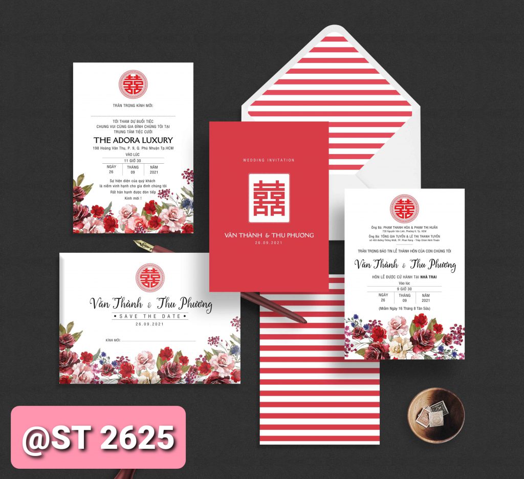 Thiệp cưới 2625