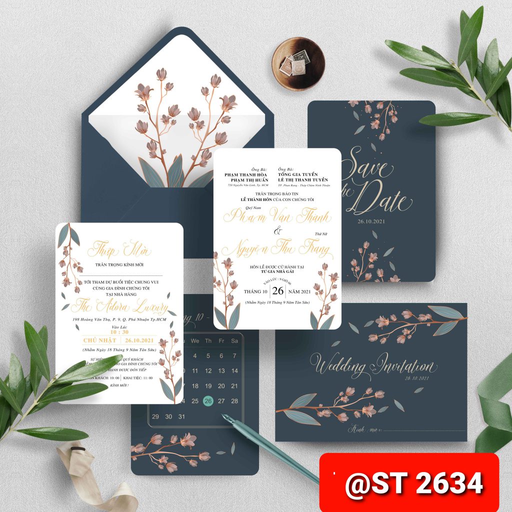 Thiệp cưới 2634