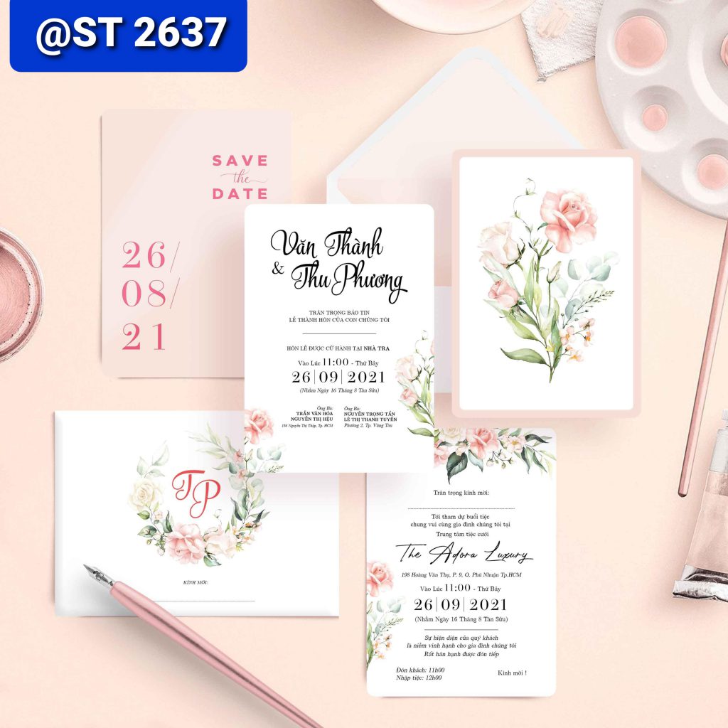 Thiệp cưới 2637