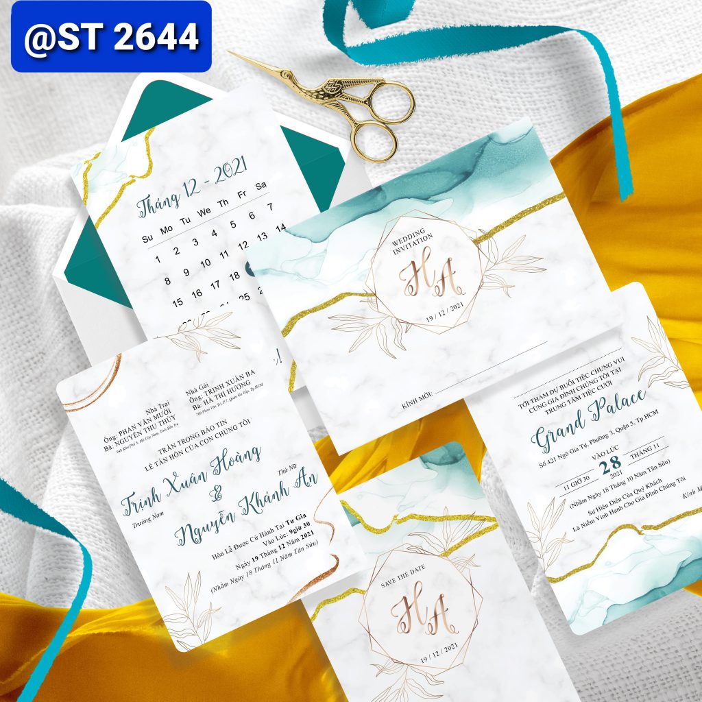 Thiệp cưới 2644