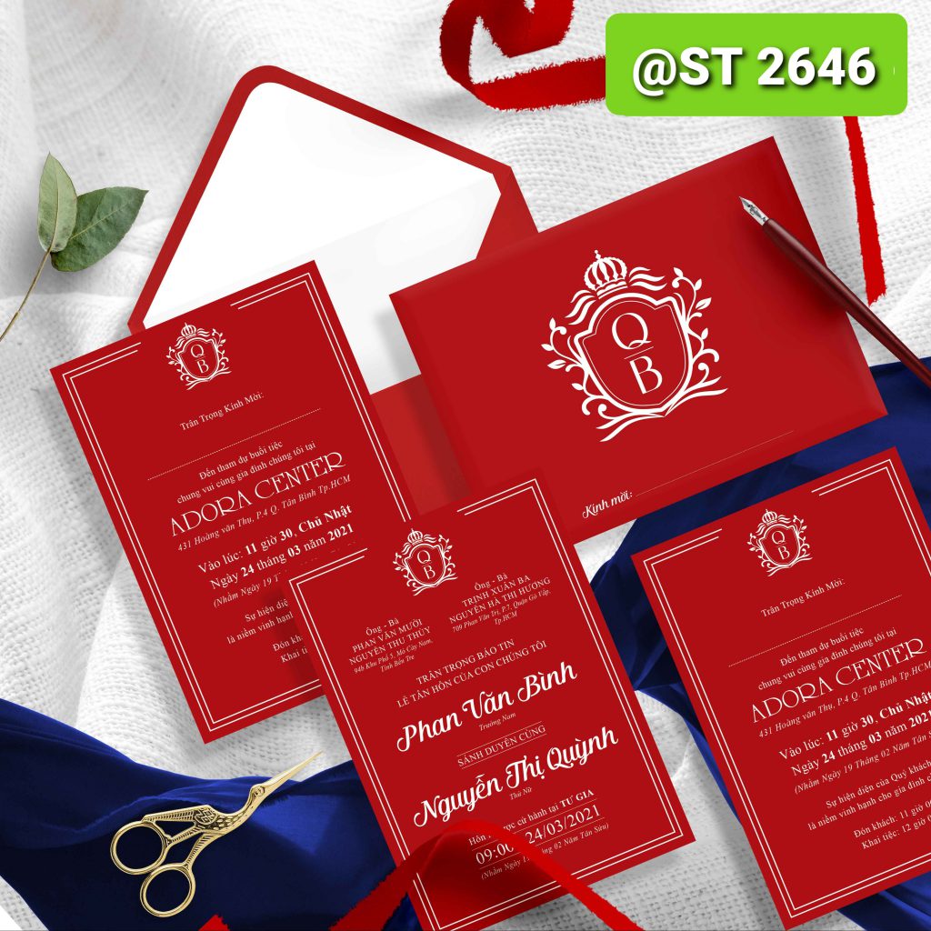Thiệp cưới 2646