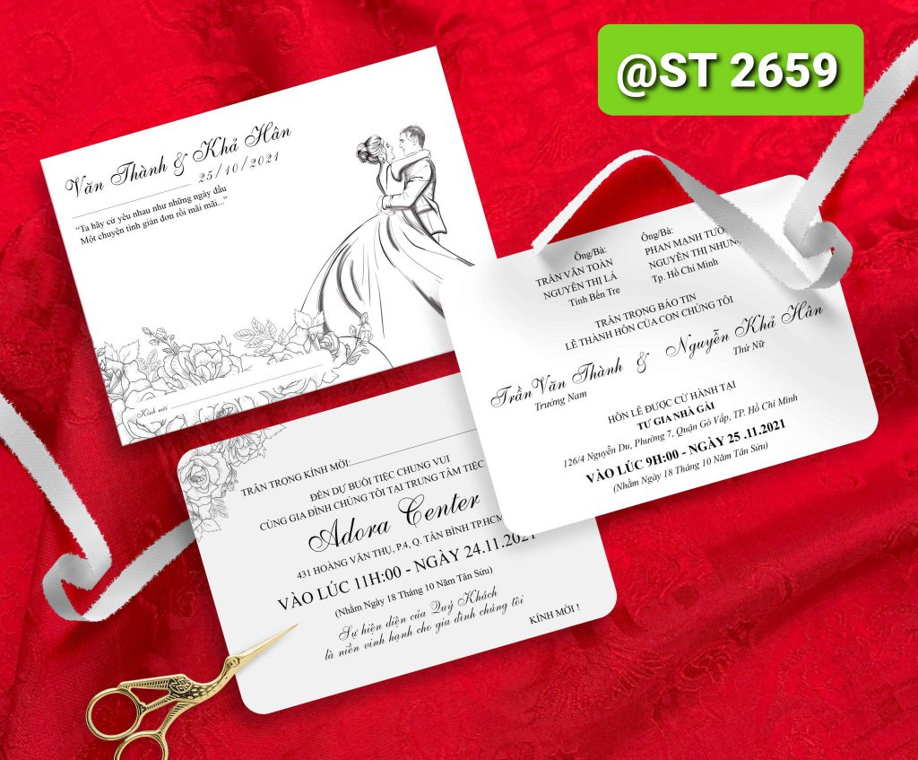 Thiệp cưới 2659