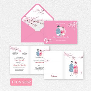 Thiệp cưới 2662H