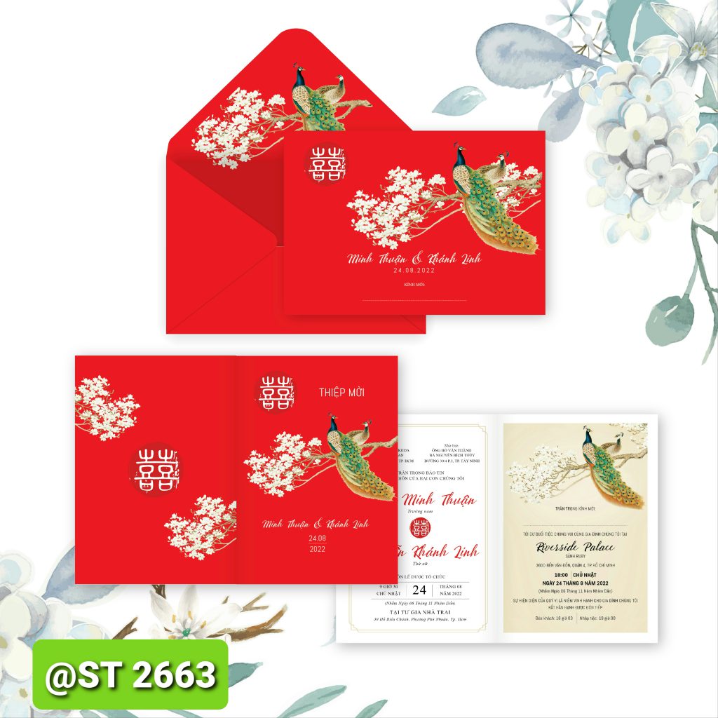 Thiệp cưới 2663