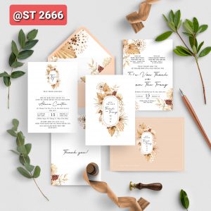 Thiệp cưới 2666