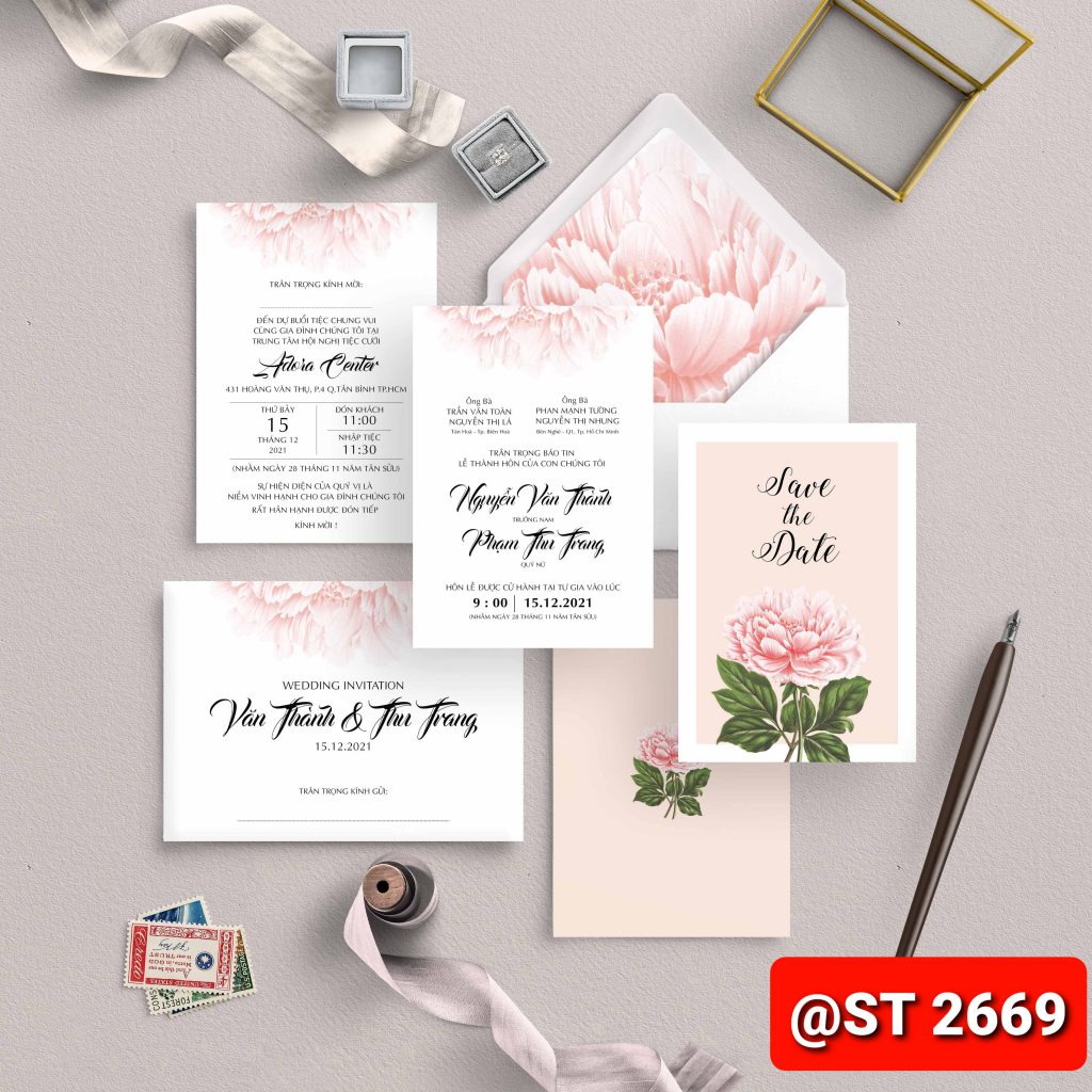 Thiệp cưới 2669